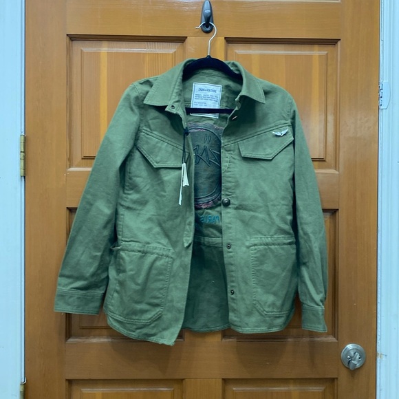 NWT Zadig & Voltaire Army Jacket - Picture 3 of 9